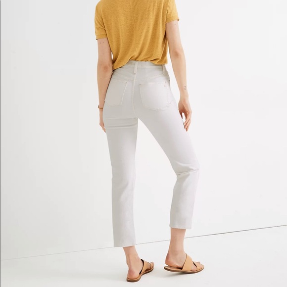 NWT Madewell Classic Straight Jeans - Picture 3 of 3